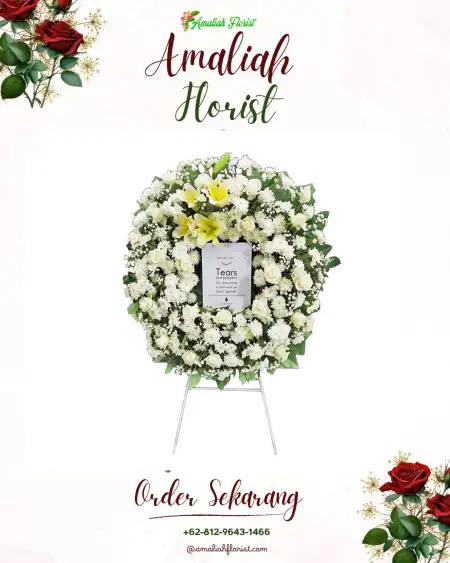 Krans Bunga Duka Sraten